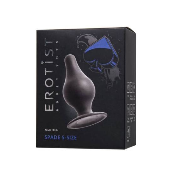 Пробка Erotist Spade (XS,S,M,L)