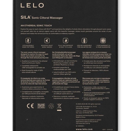 Стимулятор клитора Lelo Sila