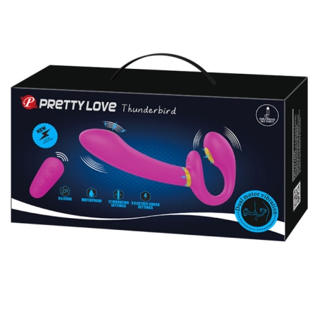 Страпон безремневой Pretty Love Thunderbird