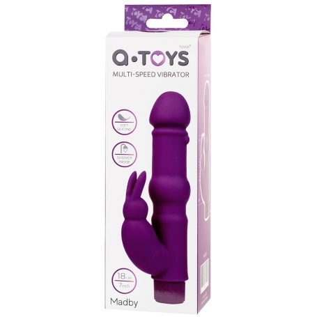 Вибратор-кролик A-Toys 761028 из силикона