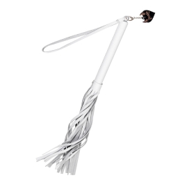 Белая кожаная плеть Pecado