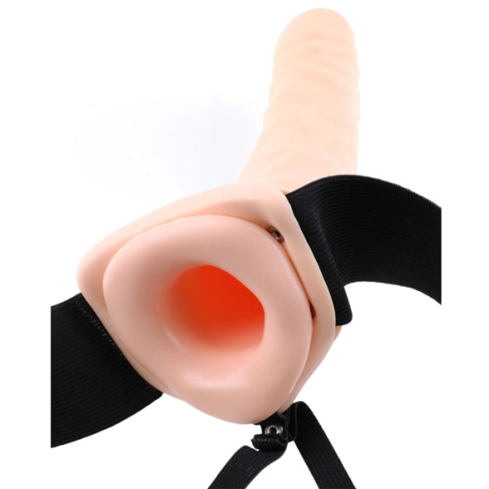 Страпон полый Pipedream 8" Vibrating Hollow