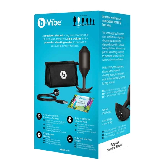 Вибро-пробка b-Vibe Snug Plug 5